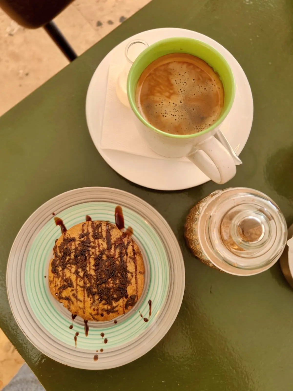 Freshly baked butter croissants and morning coffee at Kanvas Palolem